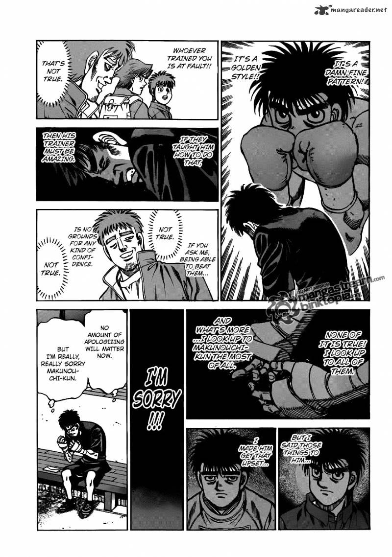 Hajime no Ippo: Fighting Spirit, Chapter 930 image 15